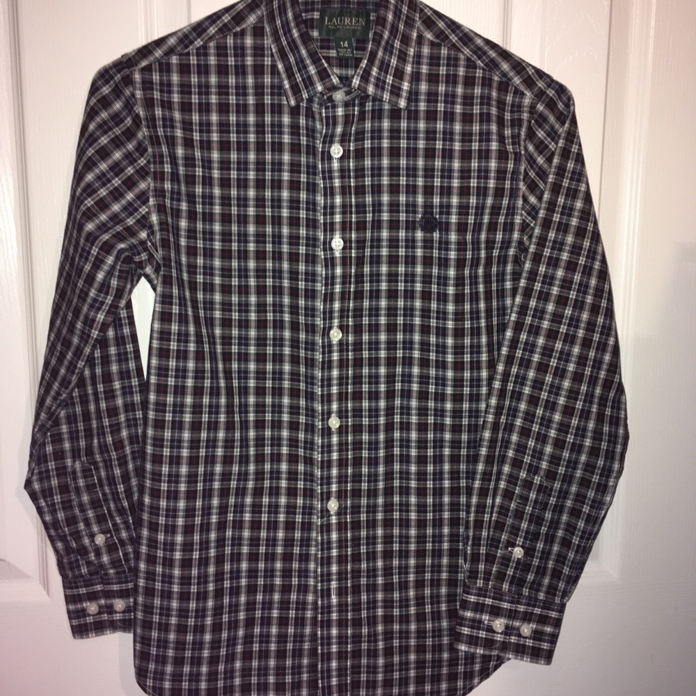 Ralph-Lauren boys button down shirt
